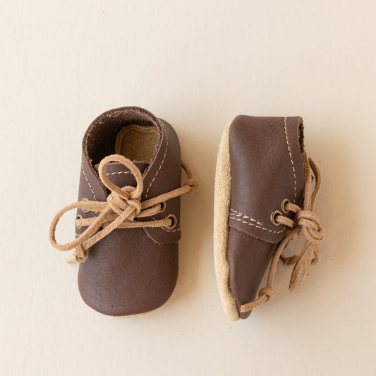 Baby Oxfords in Espresso