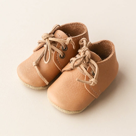 Baby Oxfords in Caramel