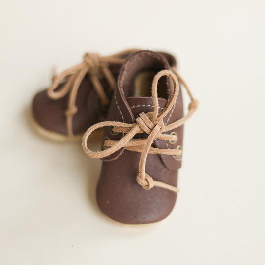 Baby Oxfords in Espresso